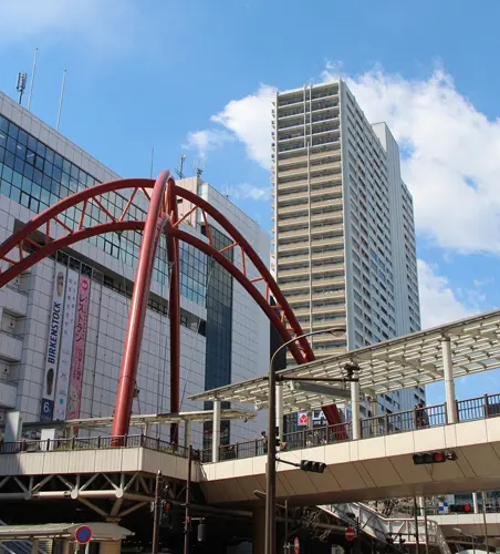 立川駅北口ペデストリアンデッキ