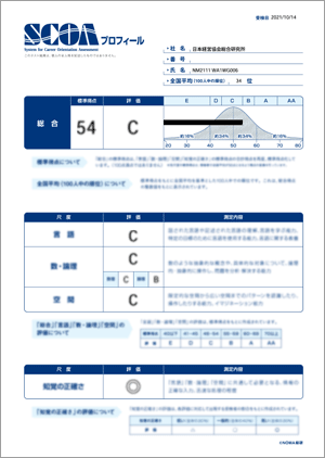 結果報告書