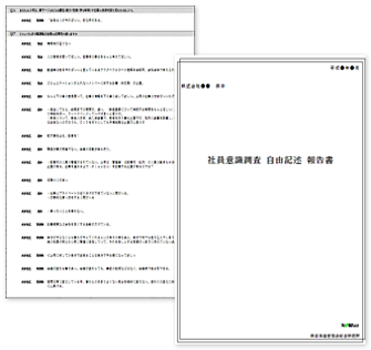 自由記述報告書